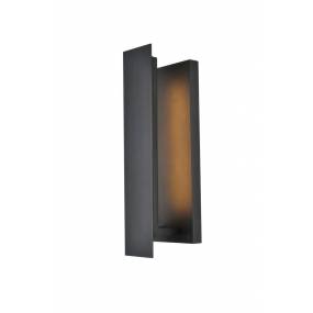 Raine Integrated LED wall sconce in black - Elegant Lighting LDOD4005BK