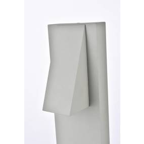 Raine Integrated LED wall sconce in silver - Elegant Lighting LDOD4006S