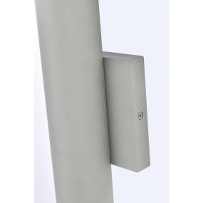 Raine Integrated LED wall sconce in silver - Elegant Lighting LDOD4008S
