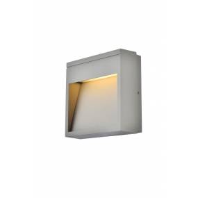 Raine Integrated LED wall sconce  in silver - Elegant Lighting LDOD4019S
