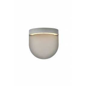 Raine Integrated LED wall sconce  in silver - Elegant Lighting LDOD4031S