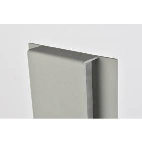 Raine Integrated LED wall sconce  in silver - Elegant Lighting LDOD4033S