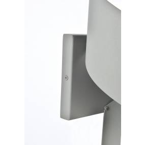 Raine Integrated LED wall sconce  in silver - Elegant Lighting LDOD4034S