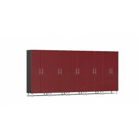 Ulti-MATE Garage 2.0 Series 5-Pc Tall Cabinet Kit in Red Metallic UG22650R