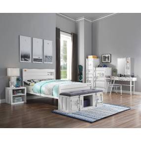 Cargo Full Bed in White - Acme Furniture 35905F