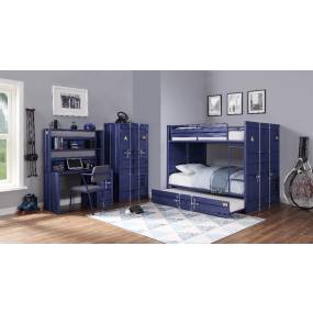 Cargo Bunk Bed (Full/Full) in Blue - Acme Furniture 37905
