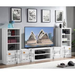 Cargo TV Stand in White - Acme Furniture 91880