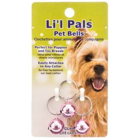 Lil Pals Pet Bells - Pink - LeeMarPet 45105 PNK RND