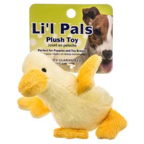 Lil Pals Ultra Soft Plush Dog Toy - Duck - LeeMarPet 84207 DUC