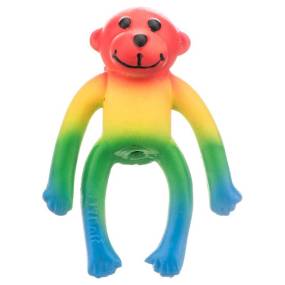 Lil Pals Latex Monkey Dog Toy - Assorted Colors - LeeMarPet 83208 MUL