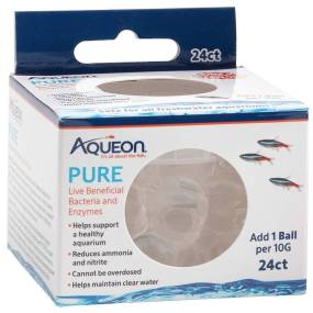 Aqueon Pure LIve Beneficial Bacteria and Enzymes for Aquariums - LeeMarPet 100537201