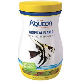 Aqueon Tropical Flakes Fish Food - LeeMarPet 100106033