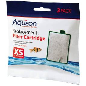 Aqueon Replacement Filter Cartridges for E Internal Power Filter - X-Small - LeeMarPet 100106415