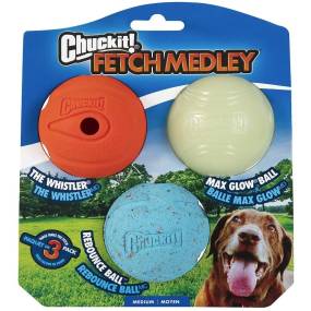 Chuckit Fetch Medley Balls - LeeMarPet 20520