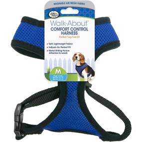 Four Paws Comfort Control Harness - Blue - LeeMarPet 100203708