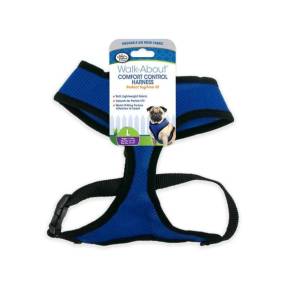 Four Paws Comfort Control Harness - Blue - LeeMarPet 100203714