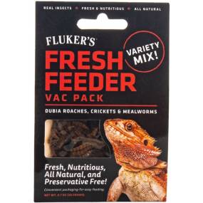 Flukers Variety Mix Fresh Feeder Vac Pack - LeeMarPet 78014