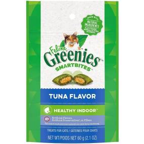 Greenies SmartBites Healthy Indoor Tuna Flavor Cat Treats - LeeMarPet 3101403