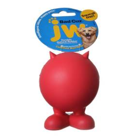 JW Pet Bad Cuz Rubber Squeaker Dog Toy - LeeMarPet 43168