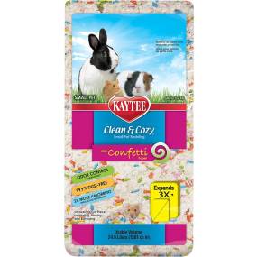 Kaytee Clean and Cozy with Confetti Paper Small Pet Bedding with Odor Control - LeeMarPet 100546359