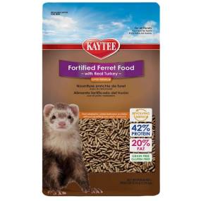 Kaytee Fortified Ferret Diet with Real Turkey - LeeMarPet 100520276