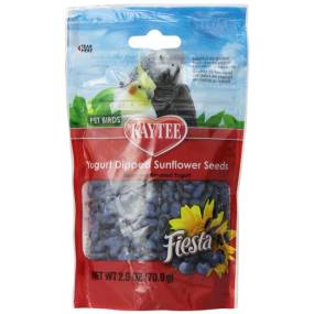 Kaytee Fiesta Yogurt Dipped Sunflower Seeds - Blueberry - LeeMarPet 100502767