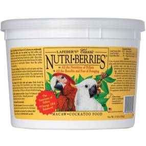 Lafeber Classic Nutri-Berries Macaw & Cockatoo Food - LeeMarPet 81662