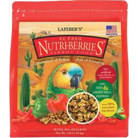 Lafeber El Paso Nutri-Berries Parrot Food - LeeMarPet 82152