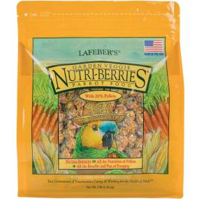 Lafeber Garden Veggie Nutri-Berries Parrot Food - LeeMarPet 82352