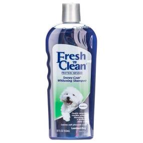 Fresh 'n Clean Snowy Coat Whitening Shampoo - Sweet Vanilla Scent - LeeMarPet 22505
