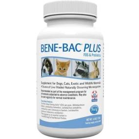 Pet Ag Bene-Bac Plus Powder Fos Prebiotic and Probiotic for Dogs, Cats, Exotic and Wildlife Mammals - LeeMarPet 99572-1