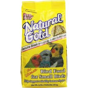 Pretty Pets Natural Gold Food for Small Birds - LeeMarPet 83308