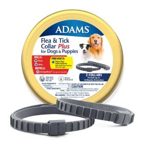Adams Flea & Tick Collar Plus for Dogs & Puppies - LeeMarPet 100530914