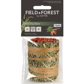 Kaytee Field and Forest Mini Hay Bale Carrot - LeeMarPet 100545035