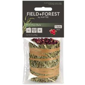 Kaytee Field and Forest Mini Hay Bale Rose - LeeMarPet 100545038