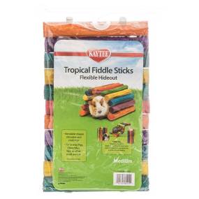 Kaytee Tropical Fiddle Sticks Flexible Hide Out - LeeMarPet 100079181