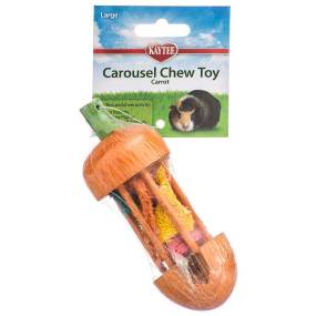 Kaytee Carousel Chew Toy - Carrot - LeeMarPet 100504741