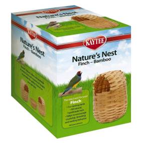 Kaytee Nature's Nest Bamboo Nest - Finch - LeeMarPet 100079584