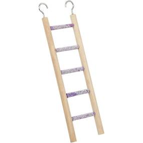 Penn Plax Trimmer Wood and Cement Ladder for Small Birds - LeeMarPet BA242