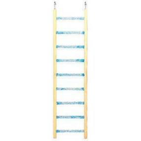 Penn Plax Trimmer Wood and Cement Ladder for Small Birds - LeeMarPet BA243