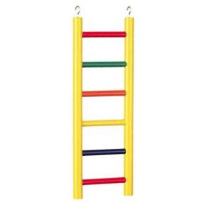 Prevue Carpenter Creations Hardwood Bird Ladder Assorted Colors - LeeMarPet 1135