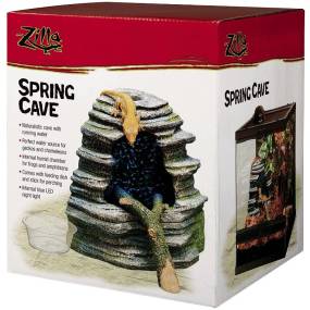 Zilla Spring Cave Reptile Decor - LeeMarPet 100531005