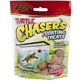 Zilla Turtle Chasers Floating Treats - Shrimp - LeeMarPet 100109606