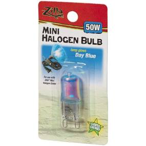Zilla Mini Halogen Bulb - Day Blue - LeeMarPet 100115634