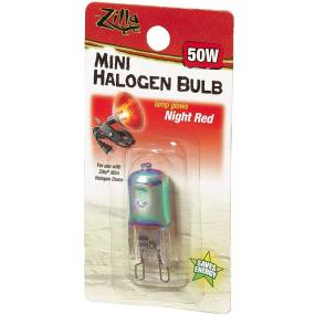Zilla Mini Halogen Bulb - Night Red - LeeMarPet 100115635