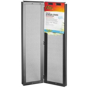 Zilla Fresh Air Screen Cover with Center Hinge 20 x 10 Inch - LeeMarPet 100111441