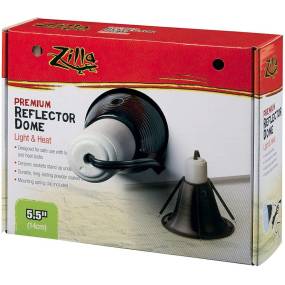 Zilla Premium Reflector Dome - Light & Heat - LeeMarPet 100111693