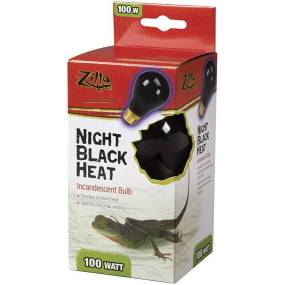 Zilla Night Time Black Light Incandescent Heat Bulb - LeeMarPet 100109914