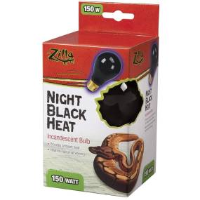 Zilla Night Time Black Light Incandescent Heat Bulb - LeeMarPet 100109915