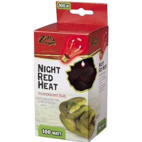 Zilla Incandescent Night Red Heat Bulb for Reptiles - LeeMarPet 100109922
